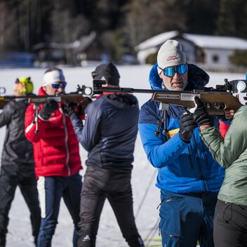 Christoph Sumann mit Teilnehmer | © Philip Platzer |  Philip Platzer