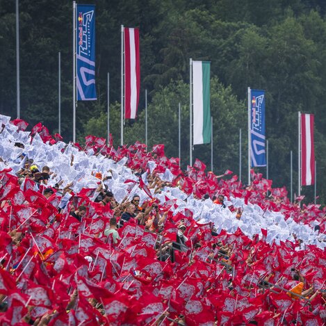 F1 GP AUT Rot Weiß Rot | © Red Bull Ring  | Lucas Pripfl - Red Bull Ring