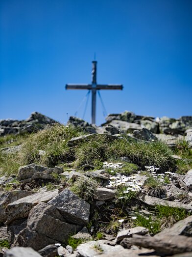 Gipfelkreuz Zirbitzkogel | © Anita Fössl  | TV Murtal