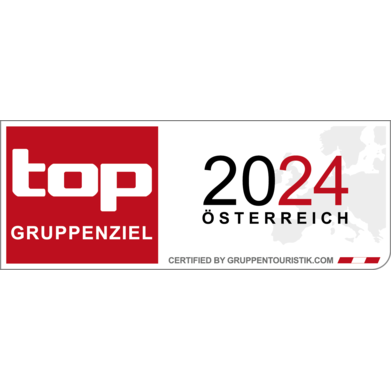 TOP Gruppenziel 2024 | © GRUPPENTOURISTIK.COM | GRUPPENTOURISTIK.COM