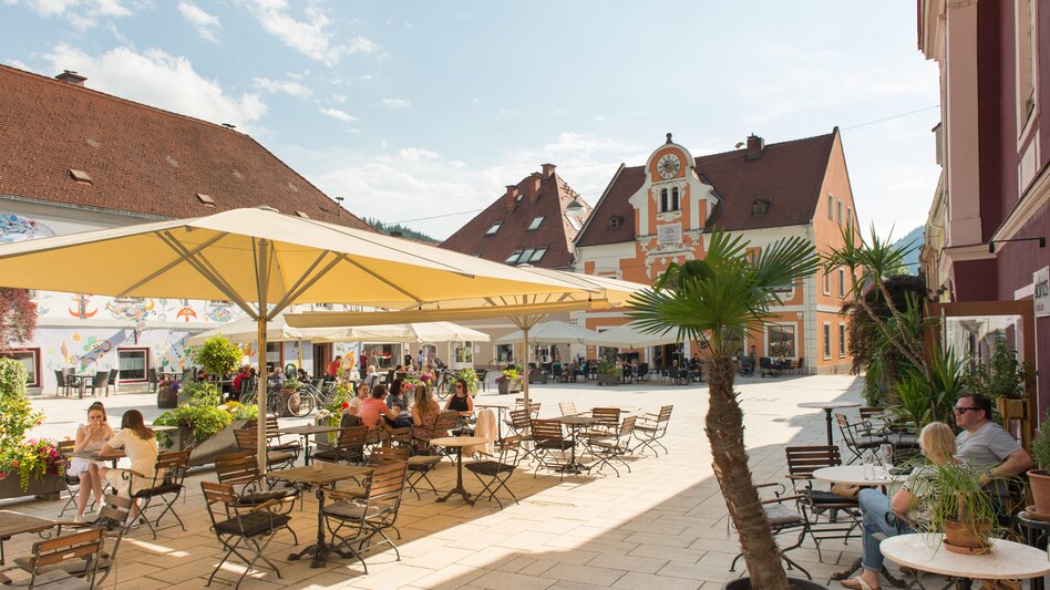 Hauptplatz Kapfenberg | © TV Hochsteiermark | Peter Wagner