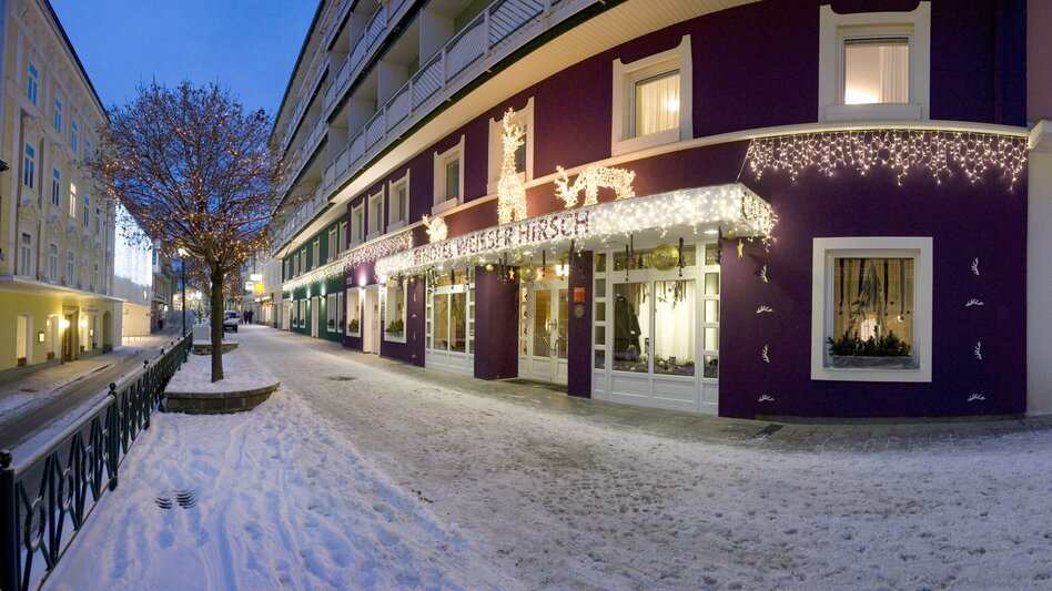 Hausansicht des AKTIVHOTELs Weisser Hirsch in Mariazell