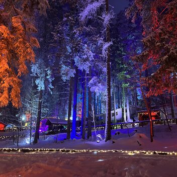 Magical Lights at the Mariazeller Bürgeralpe | © Bürgeralpe Mariazell | Bürgeralpe Mariazell