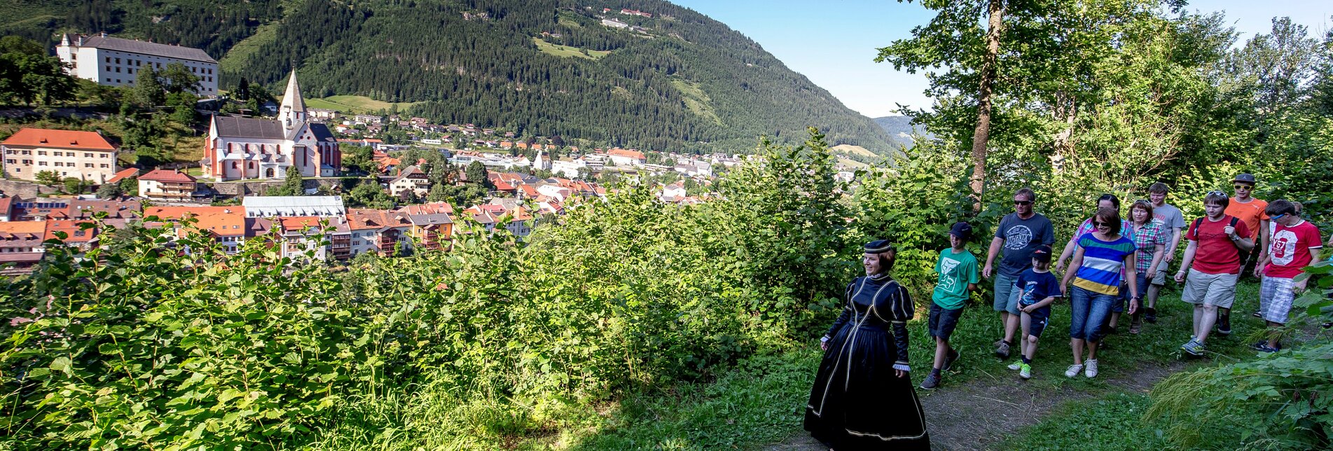 Geführte Tour mit Anna Neumann in Murau | © Steiermark Tourismus