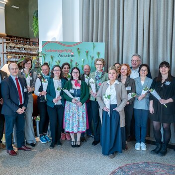 Gruppenfoto aller Aussteller:innen in Budapest | © Österreich Werbung | Bielik István