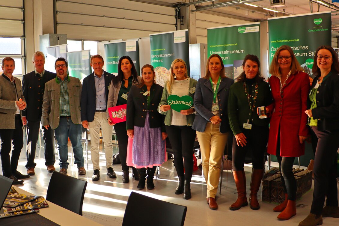 Gruppenreisen Steiermark Partnerbetriebe auf der BTB in Spielberg | © Gruppenreisen Steiermark | K. Enzinger