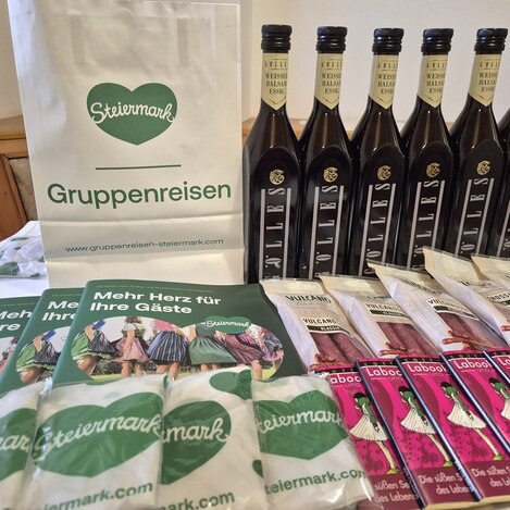 Steiermark Goodie-Bag | © Gruppenreisen Steiermark | Gabriele Grandl