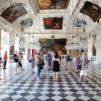 Schloss Eggenberg Planetensaal | J.J. Kucek | © Universalmuseum Joanneum