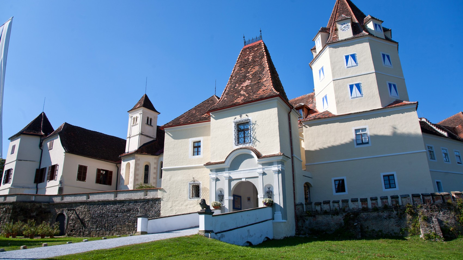 Eingangsbereich Schloss Kornberg