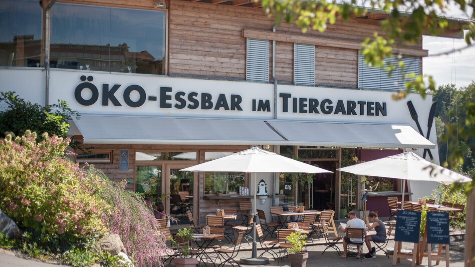Außenaufnahme Restaurant Öko-Essbar im Tiergarten