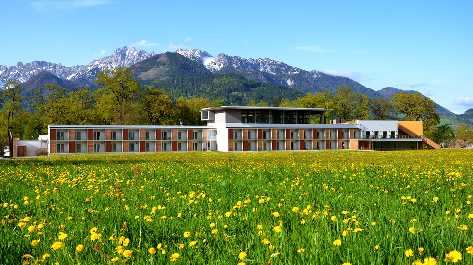 Außenansicht auf das Hotel Spirodom in Admont | © RIMC Hotels & Resorts GmbH