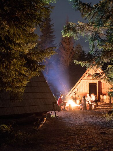 Im Waldläufercamp | Stefan Leitner | © Nationalpark Gesäuse