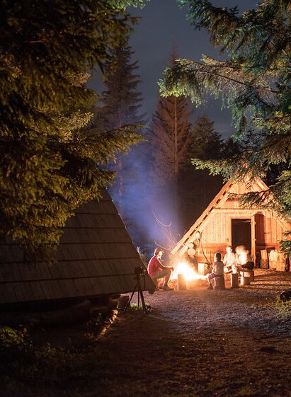 Im Waldläufercamp | Stefan Leitner | © Nationalpark Gesäuse