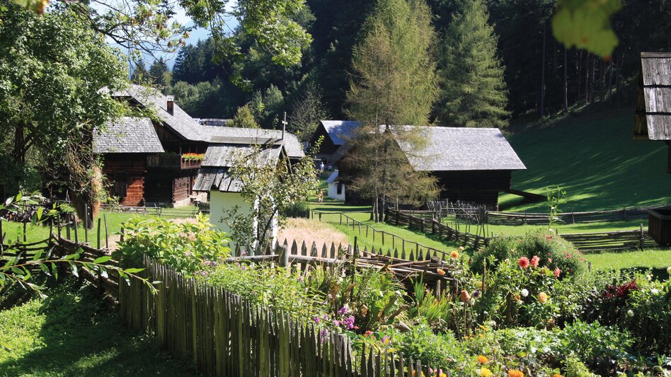 Garten im Freilichtmuseum Stübing | © Österreichisches Freilichtmuseum/UMJ