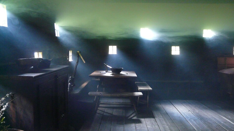 Eine Stube im Freilichtmuseum Stübing
