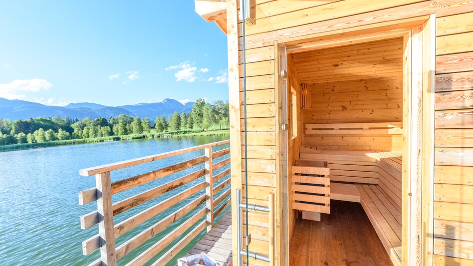 Die See-Sauna am Putterersee