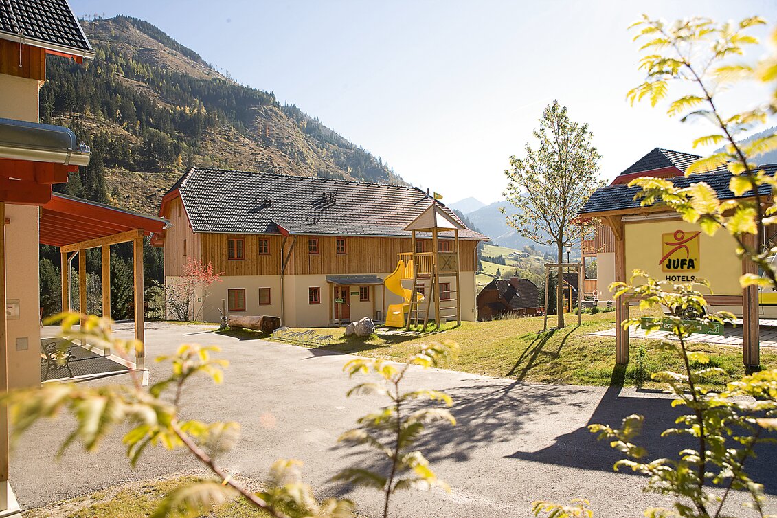 JUFA Hotel Donnersbachwald Außenansicht  | © Hotel JUFA | Schrotter | © JUFA Hotels Österreich GmbH