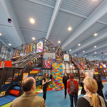 Kids Area in der Playworld Spielberg | © Young Styria | Livia Stranz