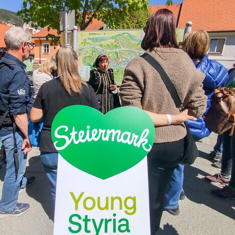 Mit Anna Neumann auf Stadtführung | © Young Styria | Grandl | © Young Styria