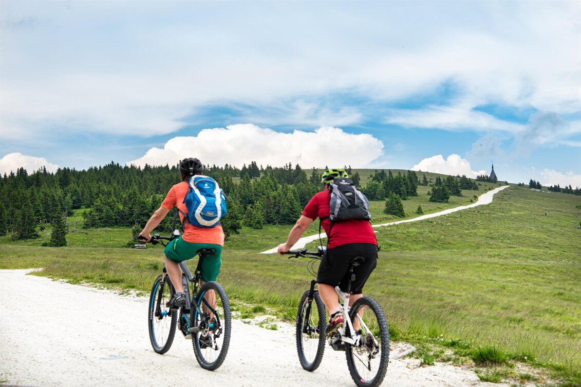 Radfahren Gipfeltour: Von Waldbach auf den Hochwechsel, Waldbach-Mönichwald - Touren-Impression #1 | © Region Joglland - Waldheimat