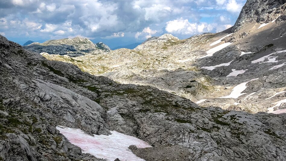 Wanderung Etappe 01 Vom Gletscher zum Wein Südroute Dachstein Seilbahn - Guttenberghaus - Touren-Impression #2.8 | © Steiermark Tourismus