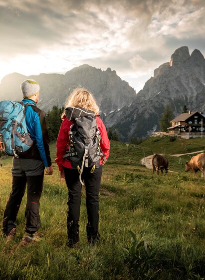 Blick auf die Mödlingerhütte | © TV Gesäuse | Tourismusverband Gesäuse | © TV Gesäuse