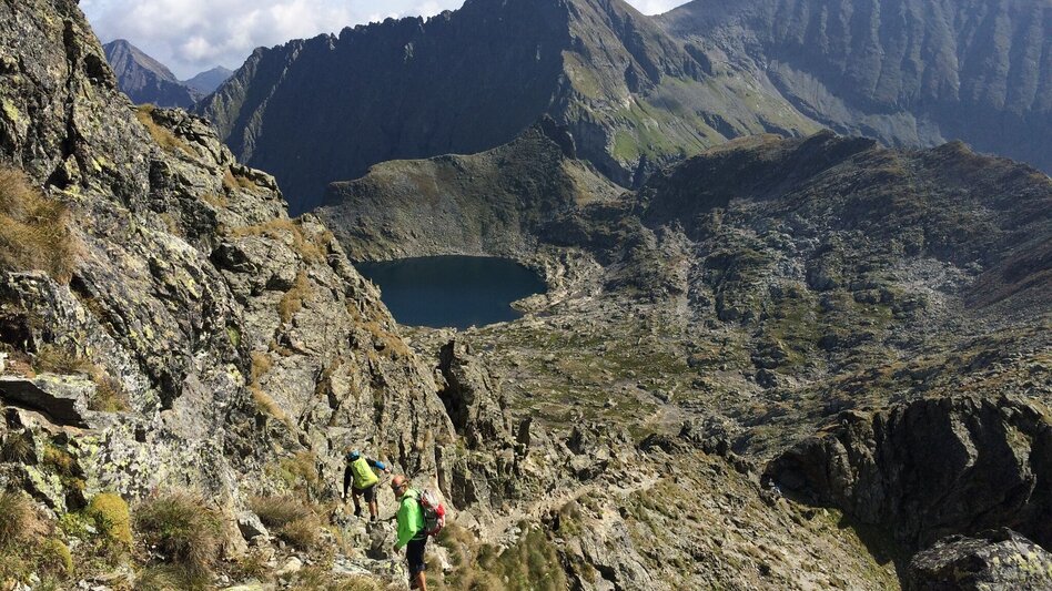 Long-Distance Hiking Trail Klafferkessel Lake Plateau | Schladminger Tauern Trail: Stage 04 - Touren-Impression #2.10 | © Katrin Hutegger