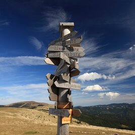 Orientierungshilfe auf der Pretul | © Steiermark Tourismus