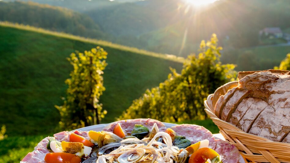 Wanderung Etappe 23 Vom Gletscher zum Wein Südroute Variante Leutschach - Leibnitz - Touren-Impression #2.8 | © Steiermark Tourismus