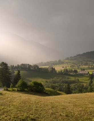 Das Krakautal mit Blick auf den Preber | Podpera | © Steiermark Tourismus