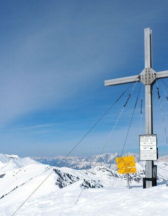 Summit cross on the Großer Bärneck | Karl Linecker | © Alpenverein Linz
