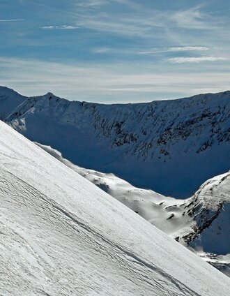 Ski tour on the Schafdach | © Foto Herbert Raffalt