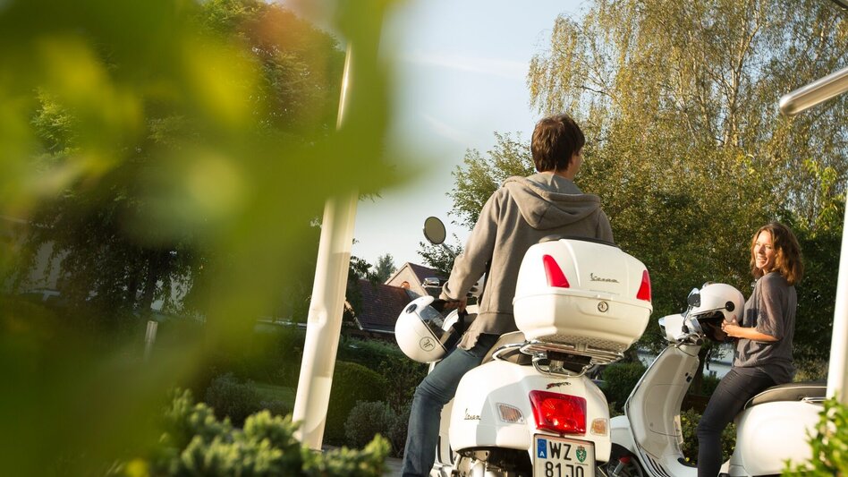 Panoramatouren/Themenstraßen Vespa-Tour durch den Garten Österreichs - Touren-Impression #2.1 | © Oststeiermark Tourismus