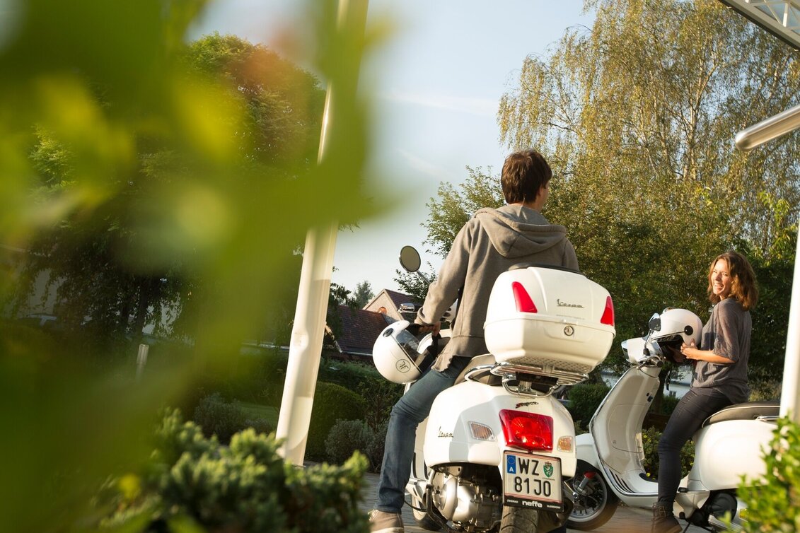 Panoramatouren/Themenstraßen Vespa-Tour durch den Garten Österreichs - Touren-Impression #1 | © Oststeiermark Tourismus