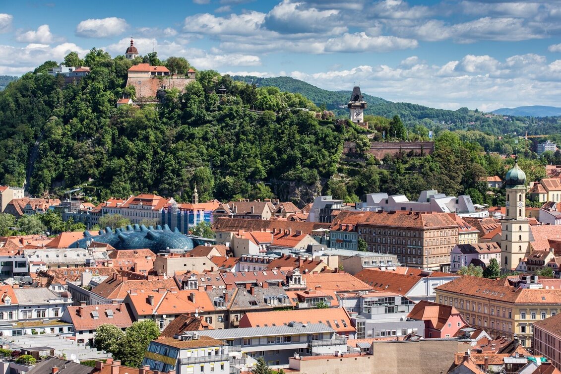 Panoramatouren/Themenstraßen Graz City-Feeling auf der Vespa - Touren-Impression #1 | © Oststeiermark Tourismus