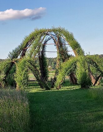 Weidenbau im Kurpark Bad Blumau | Sonja Brünner | © Thermen- & Vulkanland