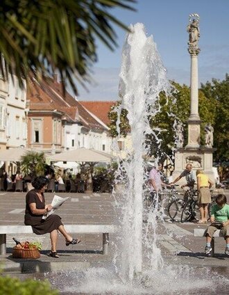 Main square Bad Radkersburg | Berhard Bergmann | © Thermen- & Vulkanland