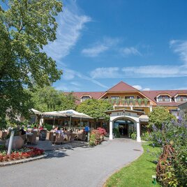 RETTER Bio-Natur-Resort, Eingang Restaurant | © Oststeiermark Tourismus