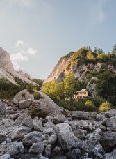 Die Haindlkarhütte in der Hochtorgruppe im Gesäuse | © TV Gesäuse | Christoph Lukas | © TV Gesäuse