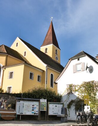 Pfarrkirche Ligist am Marktplatz | Weges OG | © Region Graz