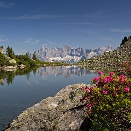 Der Spiegelsee (Mittlerer Gasselsee) auf der Reiteralm | © Herbert Raffalt