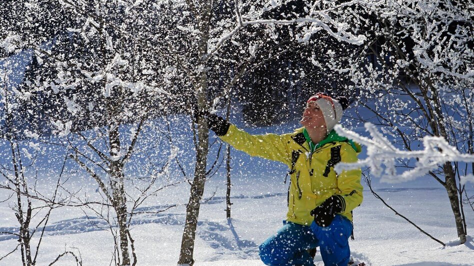 Snowshoe Walking Snow Shoeing at Vorberg - Touren-Impression #2.1 | © Herbert Raffalt