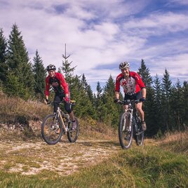 MTB-Tour auf die Scheibe | © TV Hochsteiermark