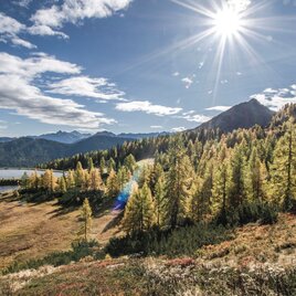 On the way to Gasselhöhe - view to Reiteralmsee lake | © Gerhard Pilz - www.gpic.at