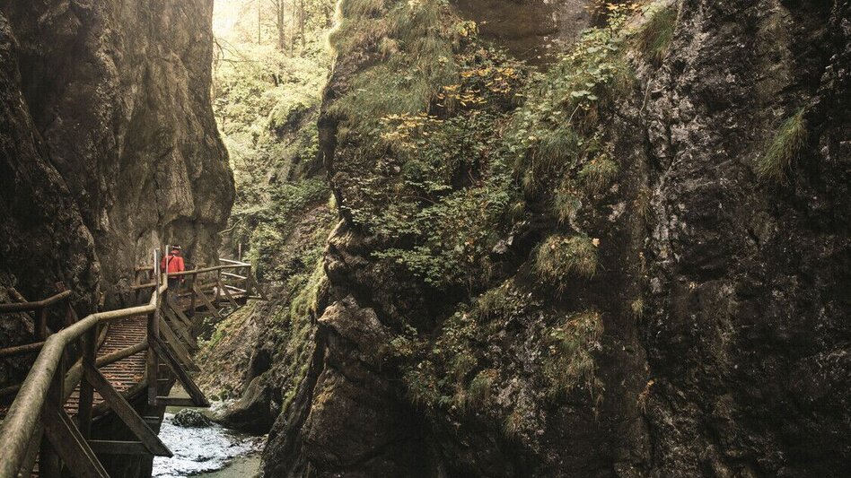 Wasserweg GeoPfad mit Nothklammsteg und Steinkugelmühle in Gams - Touren-Impression #2.6 | © TV Gesäuse