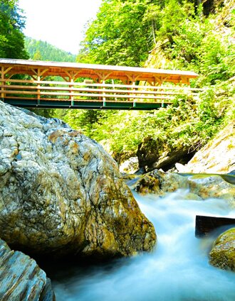 Holzbrücke in der Donnersbachklamm | Marlene Eggmayr | © Marlene Eggmayr