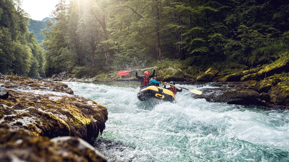 Kanu Die Steirische Salza - Zwischen Gusswerk (Wildalpen) und Großreifling - der Paddler- & Raftingtreff  für alle Wildwassersport-Begeisterte - Touren-Impression #2.2 | © TV Gesäuse