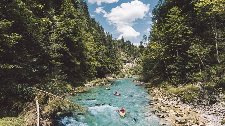 Kanu Die Steirische Salza - Zwischen Gusswerk (Wildalpen) und Großreifling - der Paddler- & Raftingtreff  für alle Wildwassersport-Begeisterte - Touren-Impression #2.7 | © TV Gesäuse