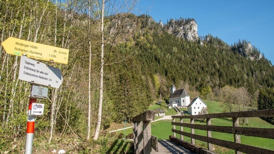 Themen- und Lehrpfad Bibelweg/Bergsteigerfriedhof Johnsbach - Touren-Impression #2.3 | © TV Gesäuse