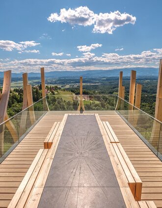 Blick vom Panoramasteg ins Sausal | Roman Marchler | © Südsteiermark